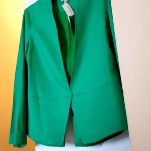 Neiman Marcus Green Linen Jacket NWT